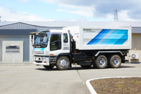 アームロール車　（NO.468） 最大積載量　10,200kg ※コンテナ約2,000㎏を含む積載量